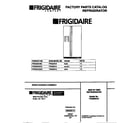 Frigidaire FRS28XHAW3 cover diagram