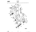 Universal/Multiflex (Frigidaire) MRS24WSBW0 cabinet diagram