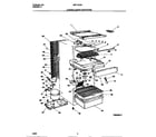 Universal/Multiflex (Frigidaire) MRT12CRCD1 controls/shelves/system diagram