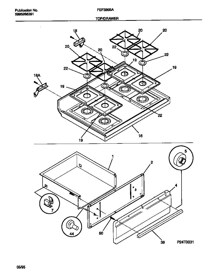 Top/drawer