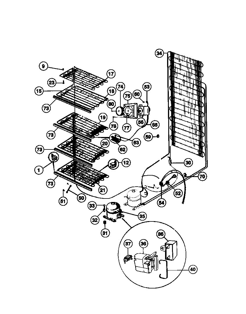 Liner and unit
