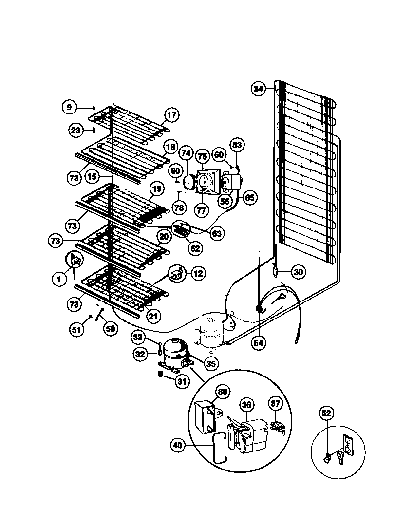 Liner and unit