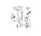 Universal/Multiflex (Frigidaire) MRS20PRCD0 cabinet diagram