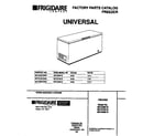 Universal/Multiflex (Frigidaire) MFC05M1BW2 cover page diagram