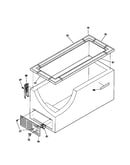 Cabinet, control, shelves