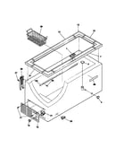 Cabinet, control, shelves