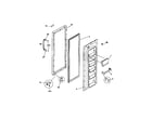 Universal/Multiflex (Frigidaire) MRS20BRCW0 refrigerator door diagram