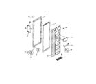 Universal/Multiflex (Frigidaire) MRS22HNCW0 refrigerator door diagram