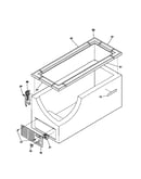 Cabinet, control, shelves