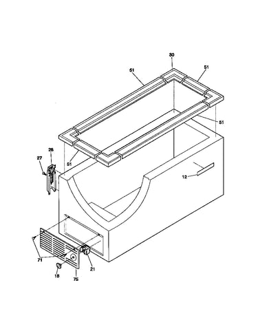 Cabinet, control, shelves