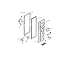 Universal/Multiflex (Frigidaire) MRS22WRCD0 refrigerator door diagram