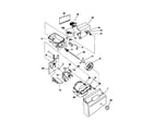 Universal/Multiflex (Frigidaire) MRS24WRCD0 ice container, drive diagram