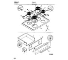 Kelvinator CD302VP3D02 top/drawer diagram
