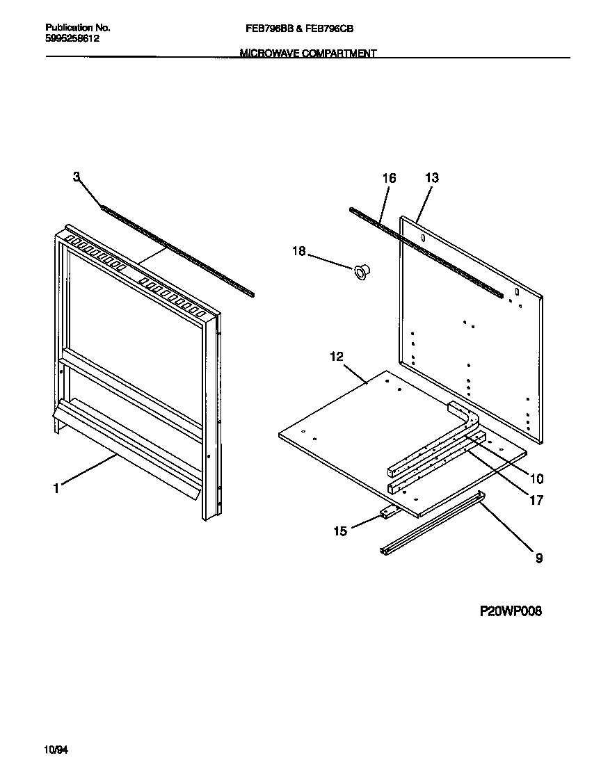 Microwave compartment
