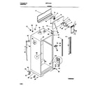 Universal/Multiflex (Frigidaire) MRT21GNCZ0 cabinet diagram