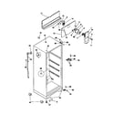 Universal/Multiflex (Frigidaire) MRT18BRCD0 cabinet diagram