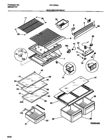 Shelves/controls