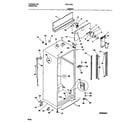 Frigidaire FRT21PRCD0 cabinet diagram