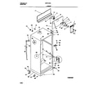 Universal/Multiflex (Frigidaire) MRT21BRCW0 cabinet diagram