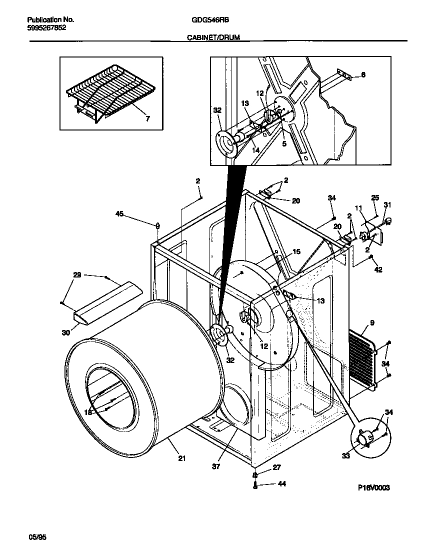 Cabinet/drum