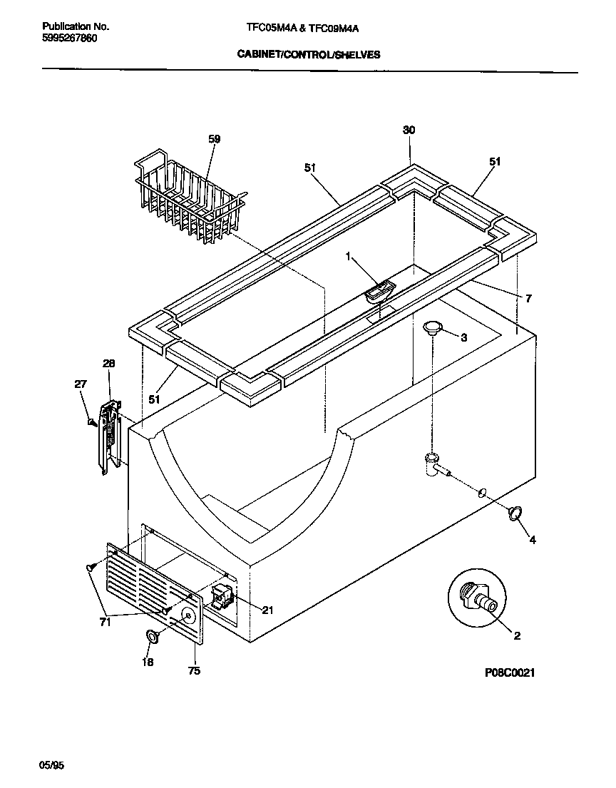 CABINET/CONTROL/SHELVES