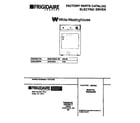 White-Westinghouse WDE546RBS0  diagram
