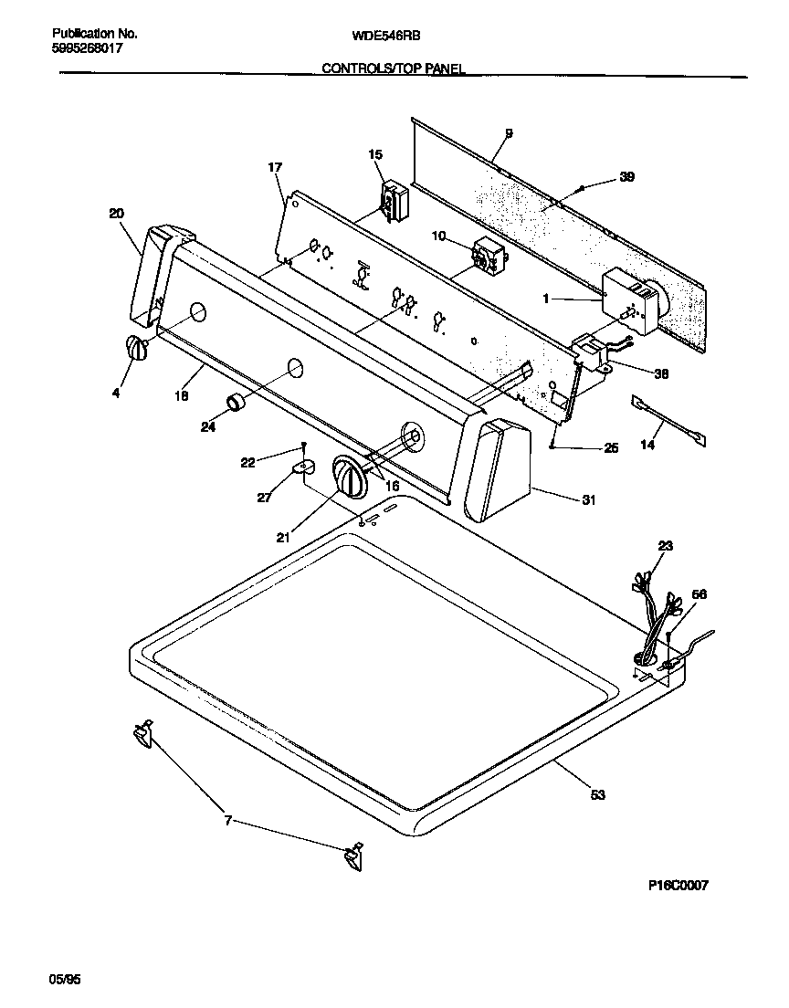 CONTROLS/TOP PANEL