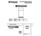 Frigidaire FRT21TRCW0 cover page diagram