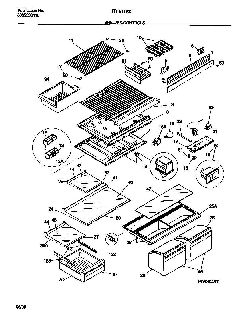 SHELVES/CONTROLS