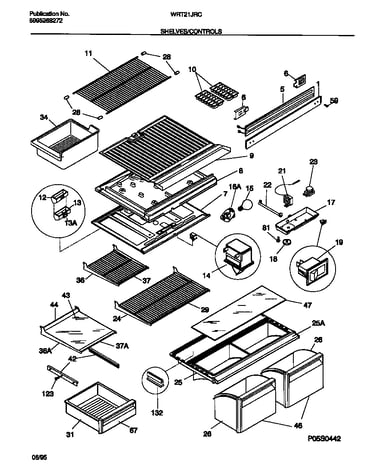 Shelves/controls