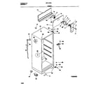 Universal/Multiflex (Frigidaire) MRT18FNCW0 cabinet diagram