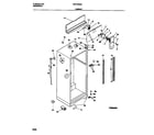 Universal/Multiflex (Frigidaire) MRT18NNCD0 cabinet diagram