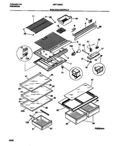 Shelves/controls
