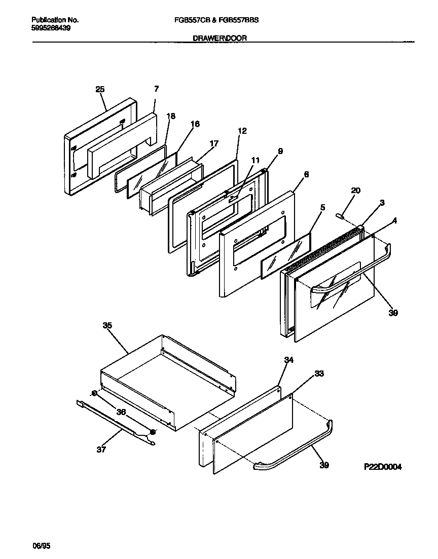 Drawer/door
