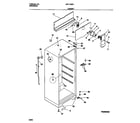Universal/Multiflex (Frigidaire) MRT13BSCD0 cabinet diagram