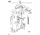 Frigidaire FRT16PRCZ0 cabinet diagram