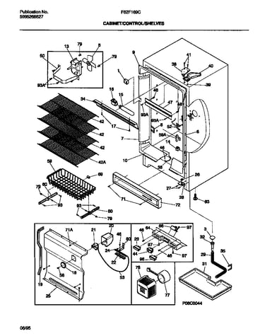 Cabinet/control/shelves