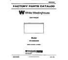 White-Westinghouse WFC09M2AW0  diagram