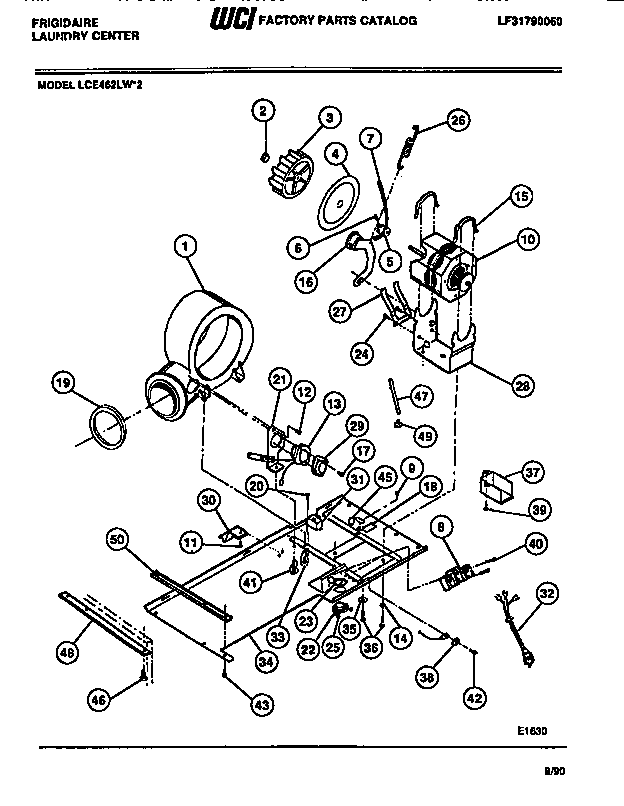 DRYER-MOTOR, BLOWER, BELT