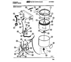 Frigidaire LCE462LL2 washer-tubs, hoses diagram