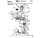 Frigidaire LCE462LW2 washer motor diagram