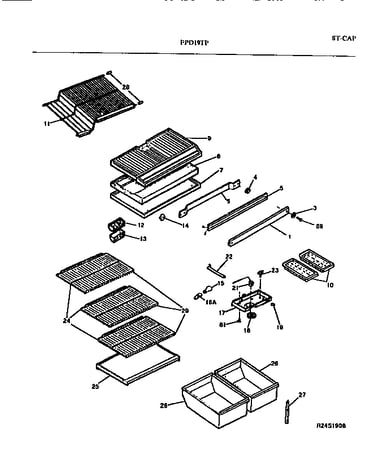 Shelves, controls, divider, mullion