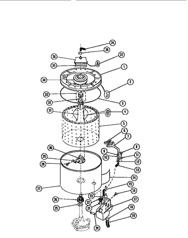 Tub detail