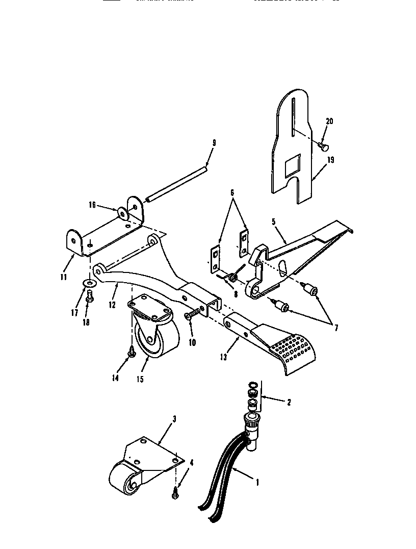 Portable washer components