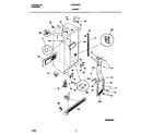 Frigidaire FRS26WNCD0 cabinet diagram