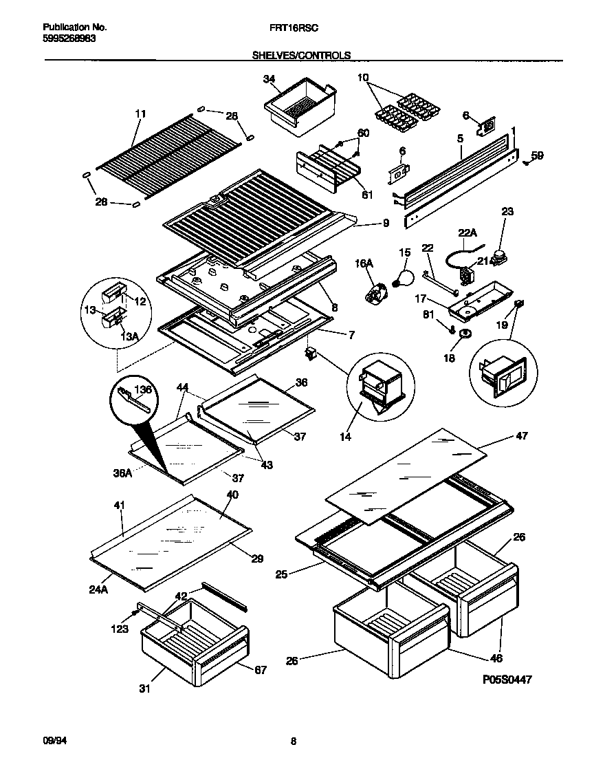 SHELVES/CONTROLS