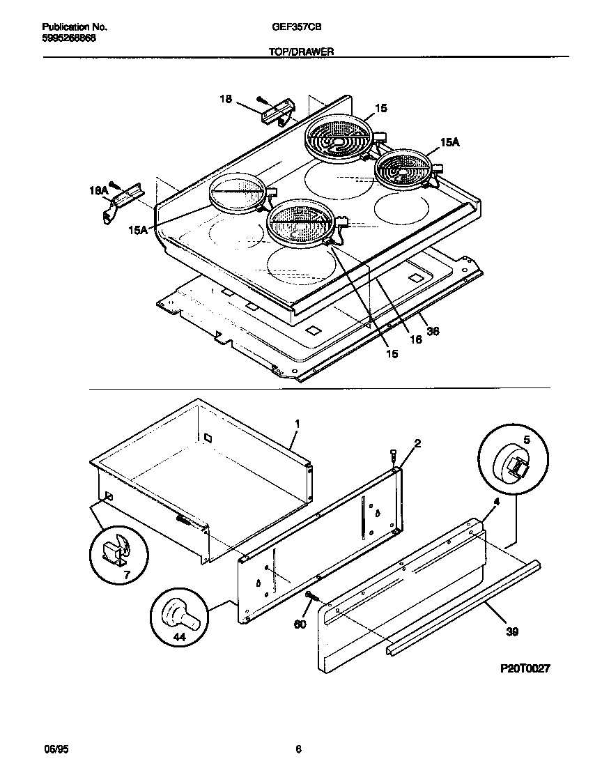 Top/drawer