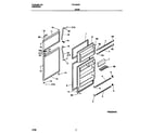 Tappan TRT15DRCD0 door diagram