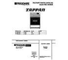 Tappan 31-2852-00-03 cover diagram