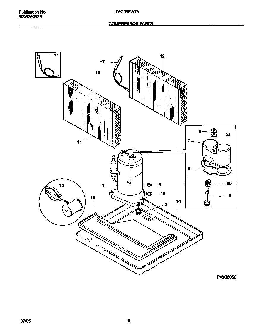 Compressor parts